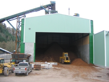 Biomass cogeneration facility