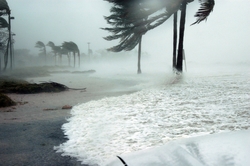 Hurricane on Beach